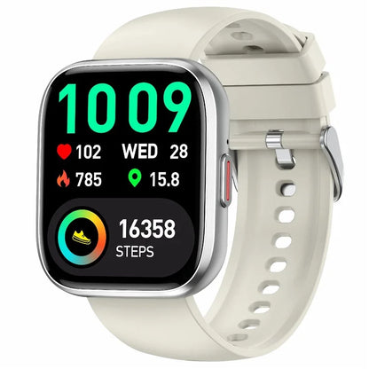 P114 1.85-inch Screen Bluetooth Call Smart Watch Heart Rate Health Monitoring Stylish Sports Watch