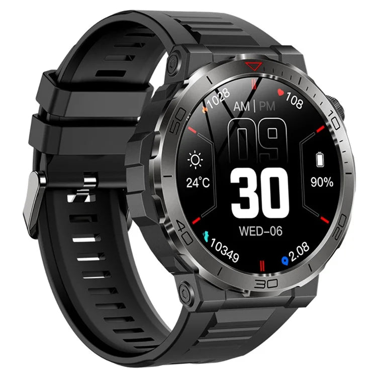 MK68 1.43-inch AMOLED Screen Bluetooth Call Smart Watch Health Monitoring Outdoor Sports Watch