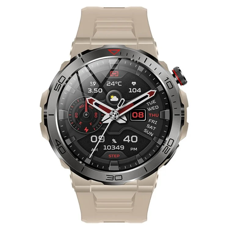 MK68 1.43-inch AMOLED Screen Bluetooth Call Smart Watch Health Monitoring Outdoor Sports Watch