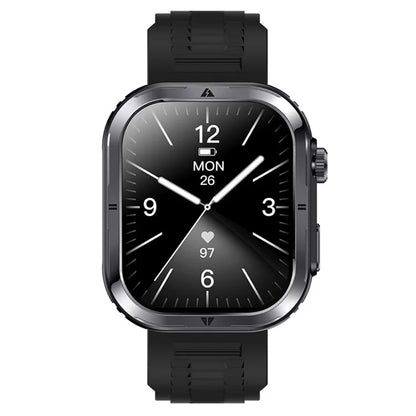 MK86 2.01-inch Square Screen Bluetooth Call Smart Watch Health Monitoring Waterproof Sports Watch with LED Light