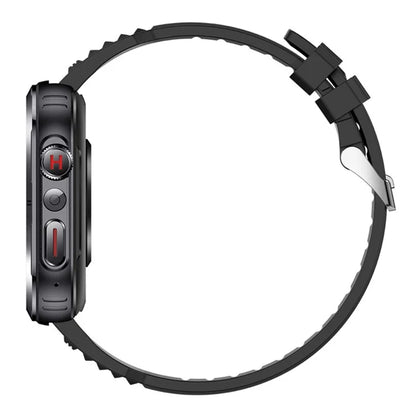 MK86 2.01-inch Square Screen Bluetooth Call Smart Watch Health Monitoring Waterproof Sports Watch with LED Light