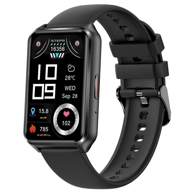 H37 1.57-inch Square Screen Bluetooth Call Smart Watch Heart Rate Blood Oxygen Monitor Sports Watch