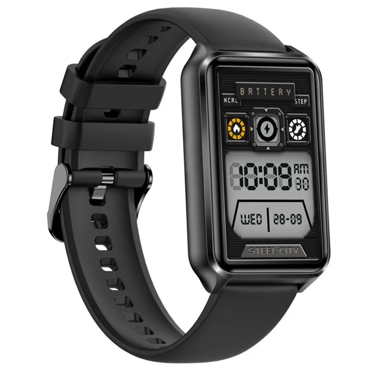 H37 1.57-inch Square Screen Bluetooth Call Smart Watch Heart Rate Blood Oxygen Monitor Sports Watch