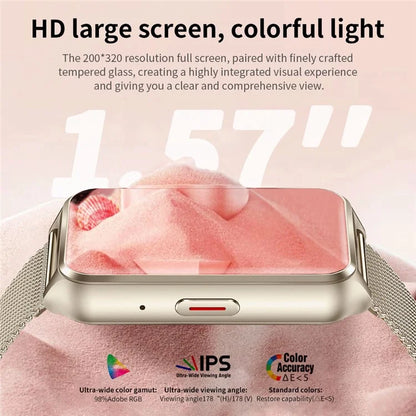 H37 1.57-inch Square Screen Bluetooth Call Smart Watch Heart Rate Blood Oxygen Monitor Sports Watch