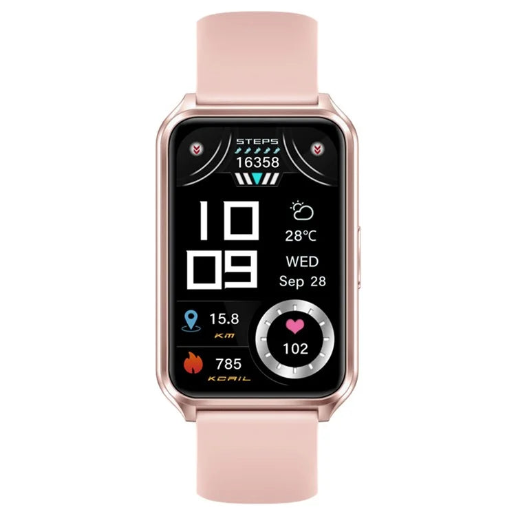 H37 1.57-inch Square Screen Bluetooth Call Smart Watch Heart Rate Blood Oxygen Monitor Sports Watch
