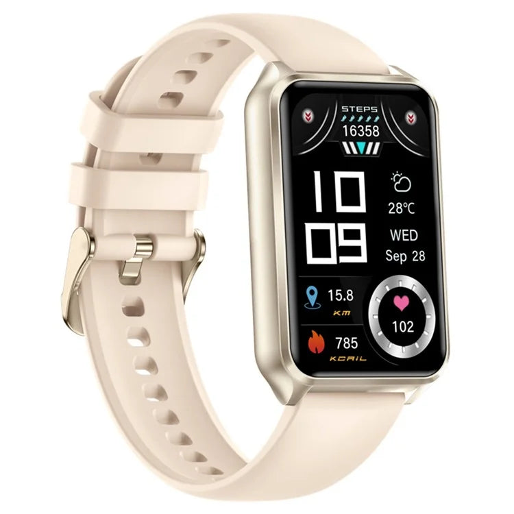 H37 1.57-inch Square Screen Bluetooth Call Smart Watch Heart Rate Blood Oxygen Monitor Sports Watch