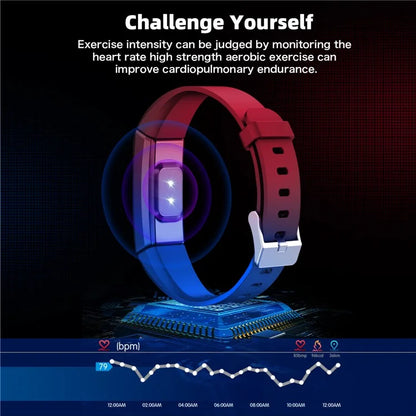 Y99 Plus Stylish 0.96-inch Smart Wristband Heart Rate Sleep Monitoring Alarm Fitness Tracker Sports Bracelet