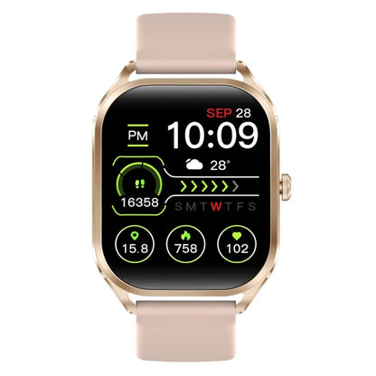 H35 2.02-inch Heart Rate Blood Pressure Monitoring Smart Watch Bluetooth Call Smart Bracelet