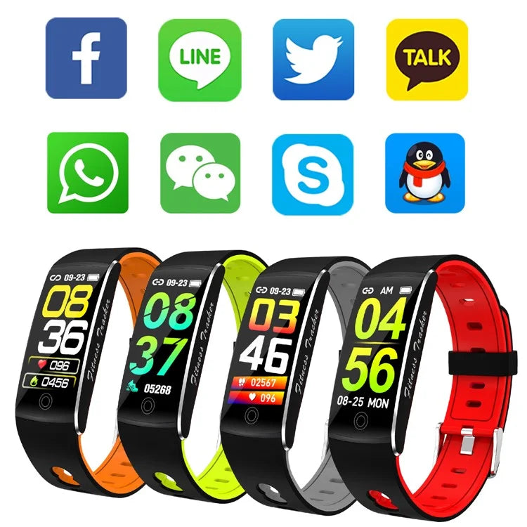 F10TA Smart Watch Heart Rate / Body Temperature Monitoring Wrist Bracelet Fitness Tracker