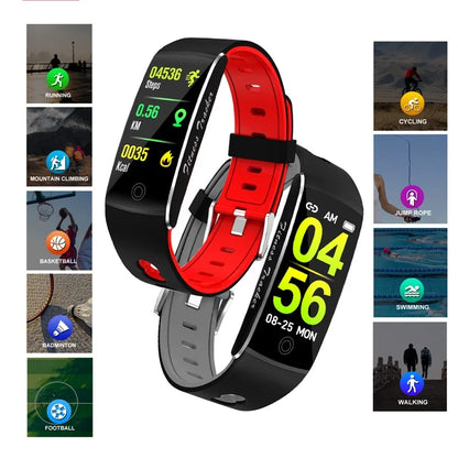 F10TA Smart Watch Heart Rate / Body Temperature Monitoring Wrist Bracelet Fitness Tracker