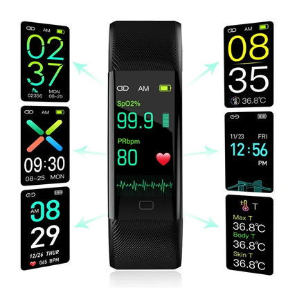 F07T Heart Rate Monitoring Smart Watch Waterproof Wrist Bracelet Fitness Tracker