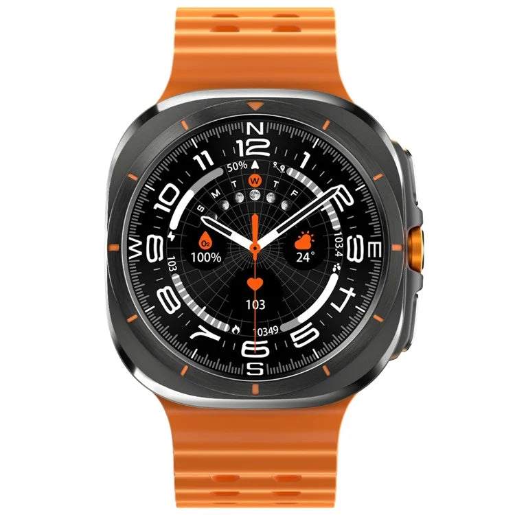 W7 1.43-inch AMOLED Screen Health Monitoring Smart Watch Waterproof Sports Smart Bracelet