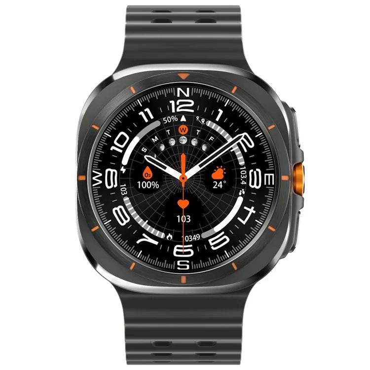 W7 1.43-inch AMOLED Screen Health Monitoring Smart Watch Waterproof Sports Smart Bracelet