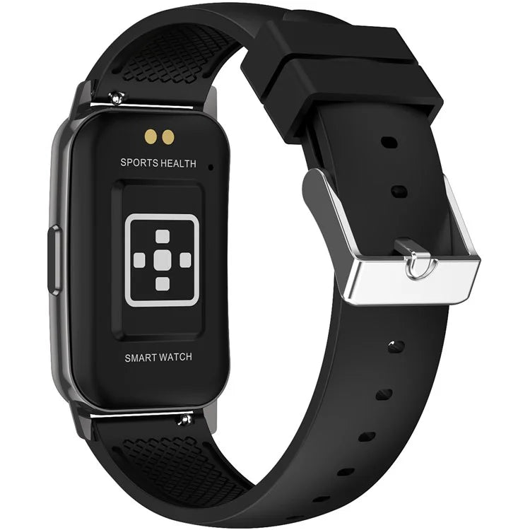 CY22 Silicone Strap 1.47-inch Curved Screen Smart Watch Sleep Health Monitoring Metal Case Smart Bracelet