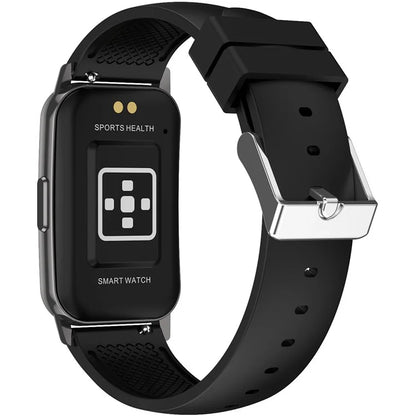 CY22 Silicone Strap 1.47-inch Curved Screen Smart Watch Sleep Health Monitoring Metal Case Smart Bracelet