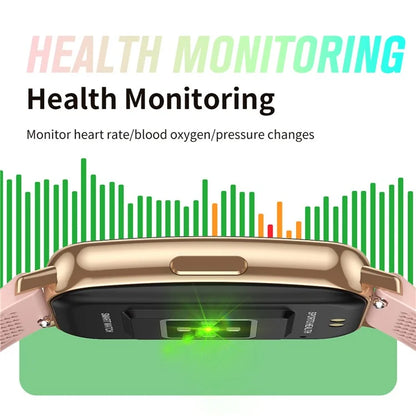 CY22 Silicone Strap 1.47-inch Curved Screen Smart Watch Sleep Health Monitoring Metal Case Smart Bracelet