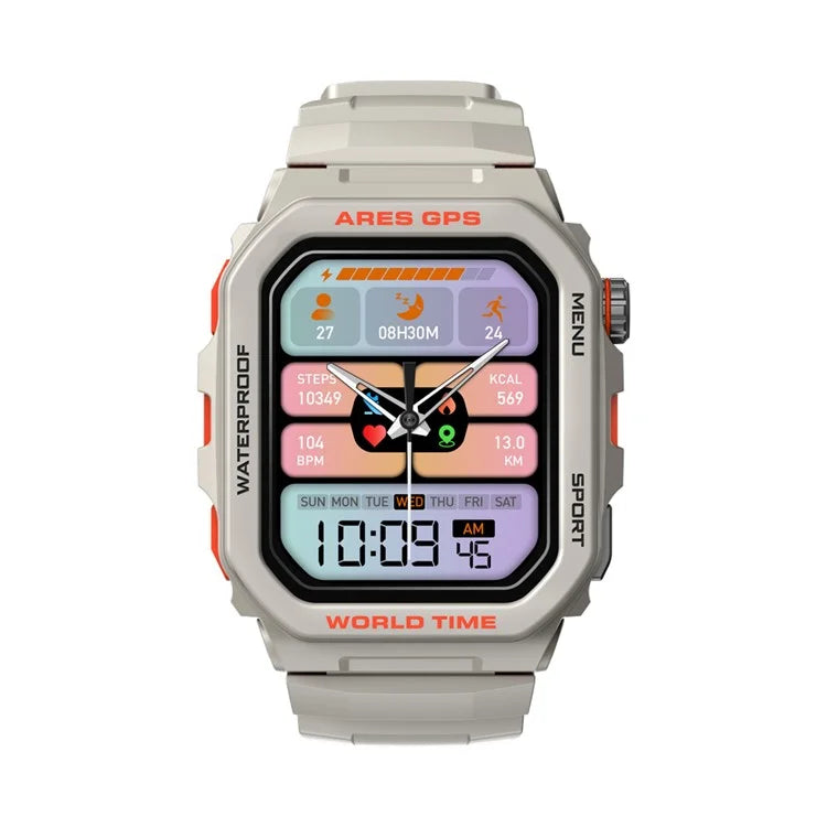 ZEBLAZE Ares GPS 1.75-inch Bluetooth Call Smart Watch GPS Positioning Health Monitoring Sports Watch