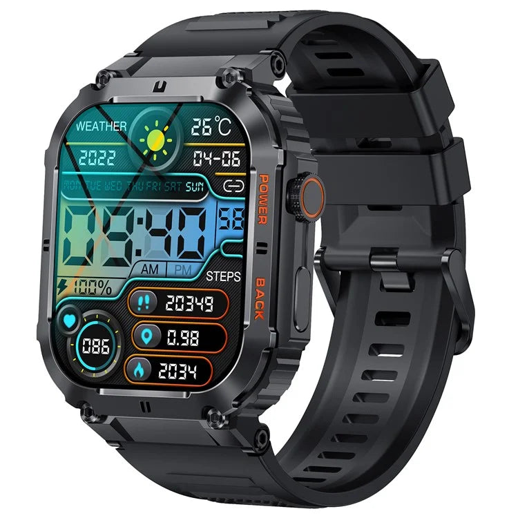 K57 Pro 1.96-inch Bluetooth Call Smart Watch Health Monitoring Outdoor Sports Smart Bracelet