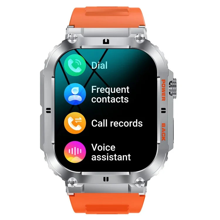 K57 Pro 1.96-inch Bluetooth Call Smart Watch Health Monitoring Outdoor Sports Smart Bracelet