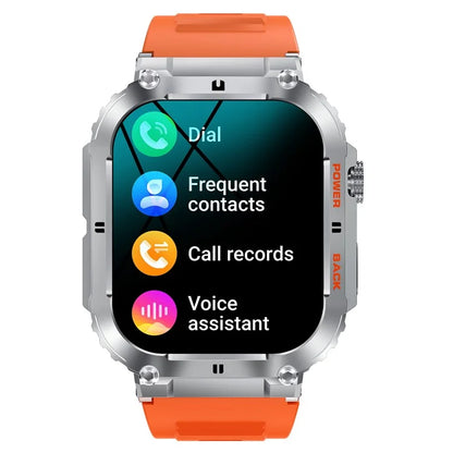 K57 Pro 1.96-inch Bluetooth Call Smart Watch Health Monitoring Outdoor Sports Smart Bracelet