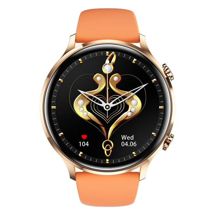 QS40 Silicone Strap 1.39-inch Ultra-Thin Smart Watch Health Monitoring Bluetooth Calling Sport Watch