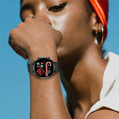 QS40 Silicone Strap 1.39-inch Ultra-Thin Smart Watch Health Monitoring Bluetooth Calling Sport Watch