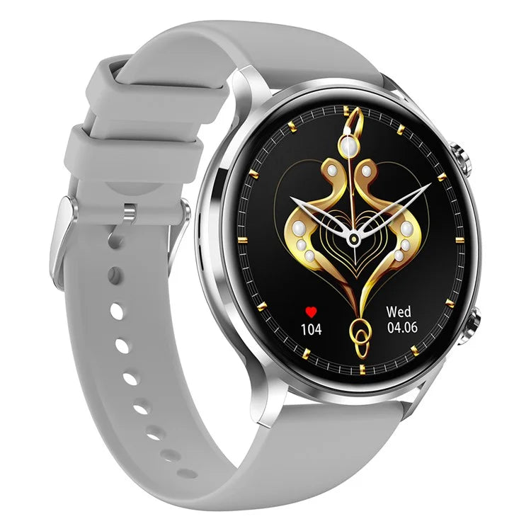 QS40 Silicone Strap 1.39-inch Ultra-Thin Smart Watch Health Monitoring Bluetooth Calling Sport Watch