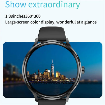 QS80 1.39-inch Ultra-Thin Smart Watch Bluetooth Calling Blood Oxygen Health Monitoring Sport Watch