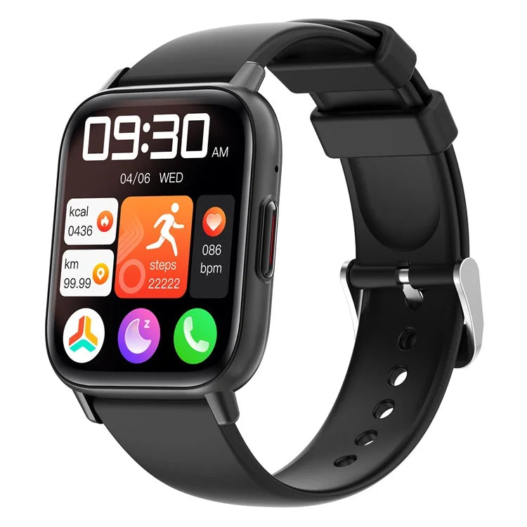 DM80 1.85-inch Ultra-Thin Smart Watch Bluetooth Calling Sleep Heart Rate Health Monitoring Sport Watch