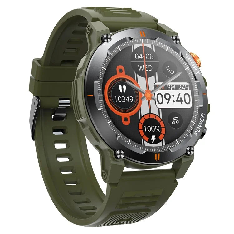 J300 1.52-inch Smart Watch Bluetooth Calling Health Monitoring Outdoor Sports Watch