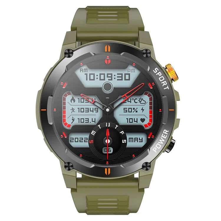 J300 1.52-inch Smart Watch Bluetooth Calling Health Monitoring Outdoor Sports Watch