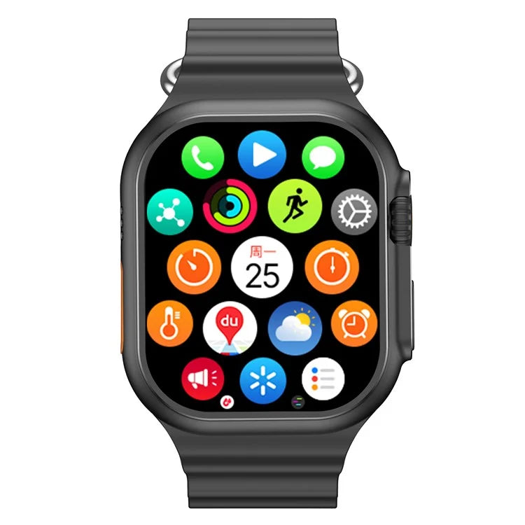 Ultra3 Max 2.01-inch Smart Watch Bluetooth Calling Sleep Heart Rate Health Monitoring Sport Watch