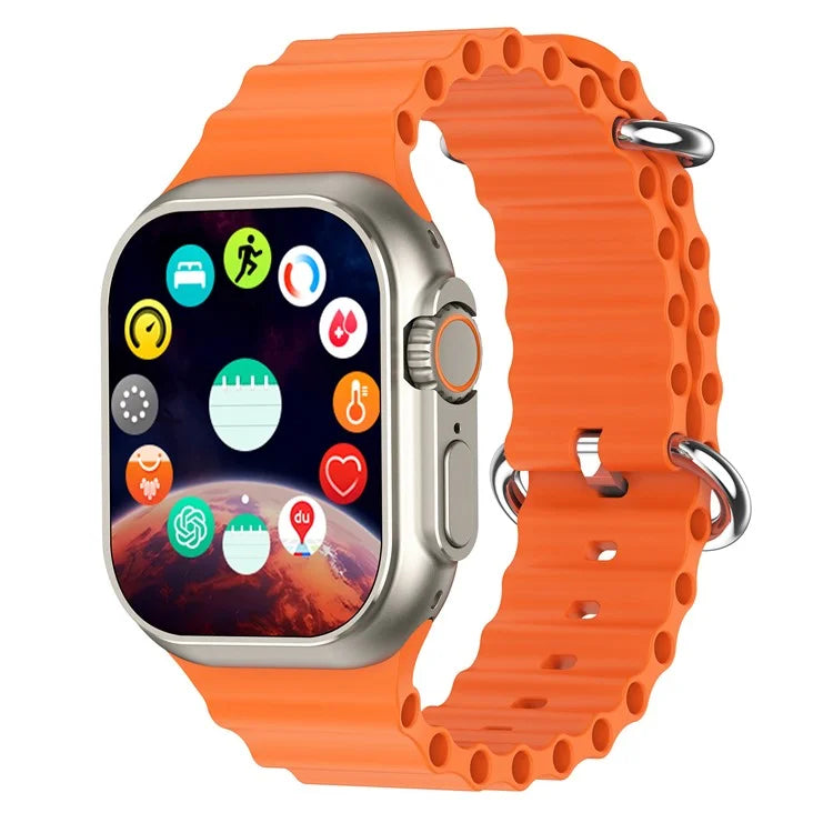 Ultra3 Max 2.01-inch Smart Watch Bluetooth Calling Sleep Heart Rate Health Monitoring Sport Watch