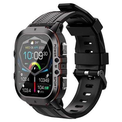 C26 1.96-Inch AMOLED Screen Bluetooth Phone Call Watch Health Monitor Multiple Sports Modes Smart Bracelet