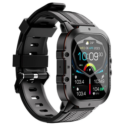 C26 1.96-Inch AMOLED Screen Bluetooth Phone Call Watch Health Monitor Multiple Sports Modes Smart Bracelet