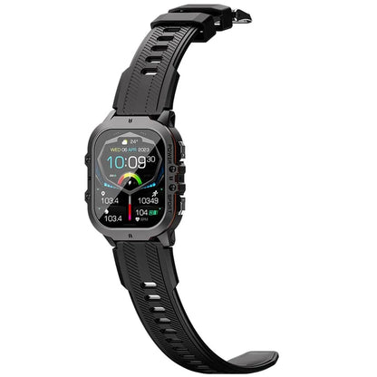 C26 1.96-Inch AMOLED Screen Bluetooth Phone Call Watch Health Monitor Multiple Sports Modes Smart Bracelet