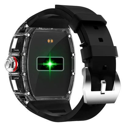 WS-6 1.86-inch Smart Watch Bluetooth Call Health Monitoring Sports Watch IP68 Waterproof