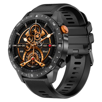 AK57 Health Monitor Bluetooth Call Smart Watch Waterproof Sports Bracelet, Silicone Strap