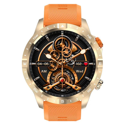 AK57 Health Monitor Bluetooth Call Smart Watch Waterproof Sports Bracelet, Silicone Strap