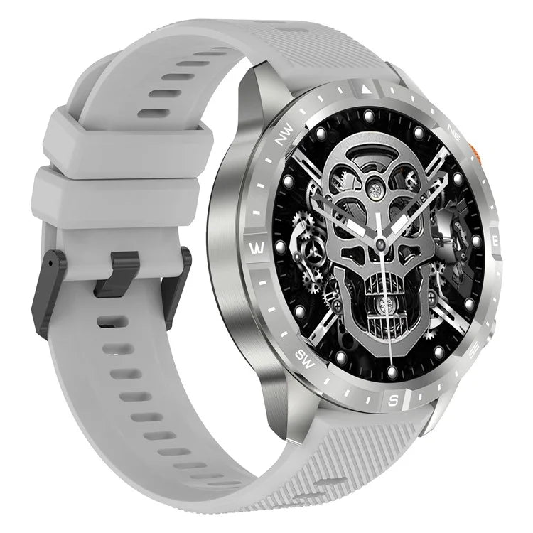 AK57 Health Monitor Bluetooth Call Smart Watch Waterproof Sports Bracelet, Silicone Strap
