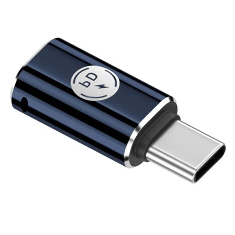 U2-058-LT019 480Mbps USB-C Male to iP Female Converter High Speed Adapter for iPhone Type-C Devices