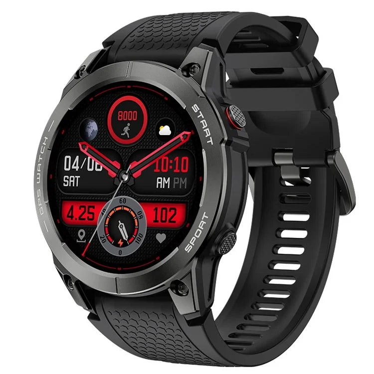 S53 Smart Watch 1.43" AMOLED Round Screen GPS Tracking Health Monitor Fitness Tracker
