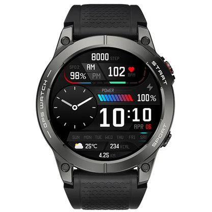 S53 Smart Watch 1.43" AMOLED Round Screen GPS Tracking Health Monitor Fitness Tracker