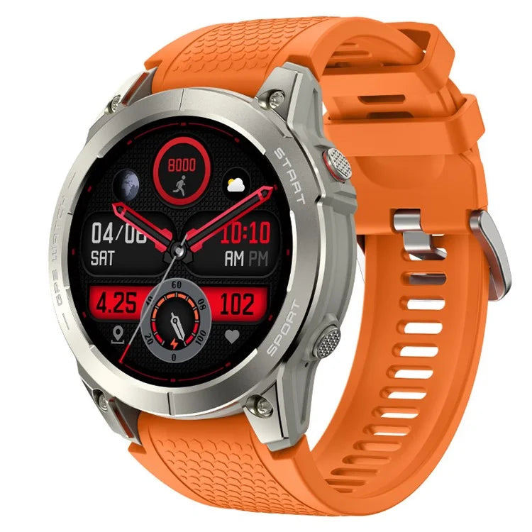 S53 Smart Watch 1.43" AMOLED Round Screen GPS Tracking Health Monitor Fitness Tracker
