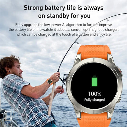 S53 Smart Watch 1.43" AMOLED Round Screen GPS Tracking Health Monitor Fitness Tracker