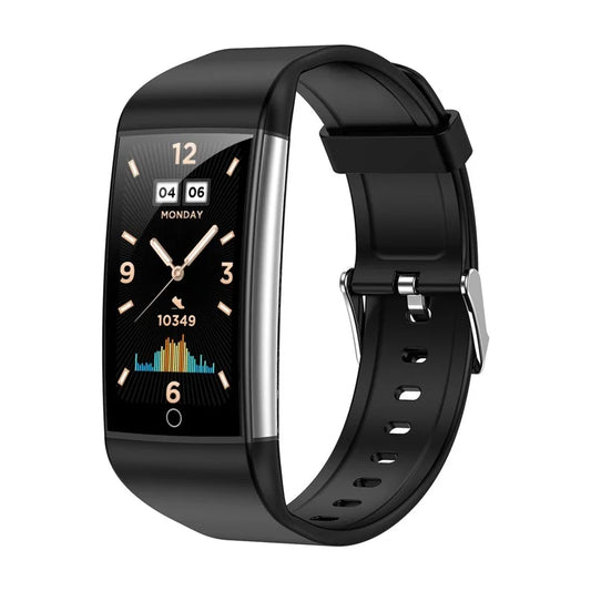 TK76 1.47" Smart Bracelet IP68 Waterproof Health Watch with ECG, Heart Rate, Temperature Monitoring