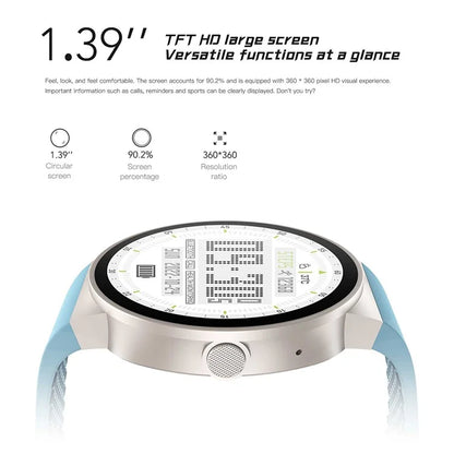 ZL78pro 1.39-inch Bluetooth Talk Smart Watch Multi-Sports Modes Fitness Bracelet with Health Monitoring