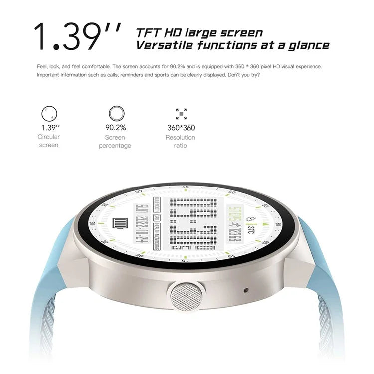ZL78pro 1.39-inch Bluetooth Talk Smart Watch Multi-Sports Modes Fitness Bracelet with Health Monitoring