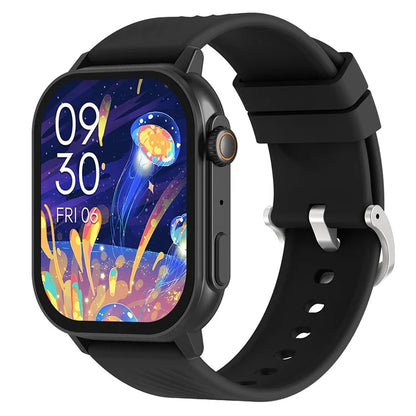 ZL94 2.04-inch AMOLED Screen Smart Watch Bluetooth Calling Health Monitoring Waterproof Sports Watch