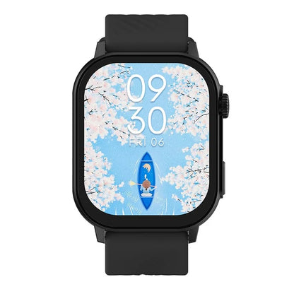 ZL94 2.04-inch AMOLED Screen Smart Watch Bluetooth Calling Health Monitoring Waterproof Sports Watch